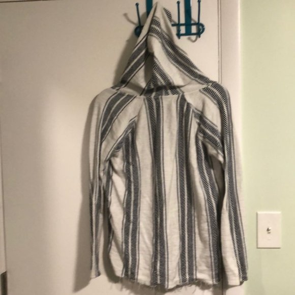 Tribal Terry Cloth Pullover Hoodie - Picture 2 of 4